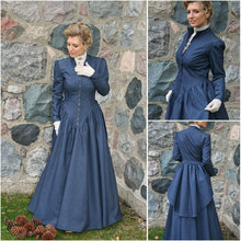 Custom madeOn sale V-12262 1860S Victorian Gothic/Civil War Southern Belle Ball Gown Dress Halloween dresses Sz US 6-26 XS-6XL 2024 - buy cheap