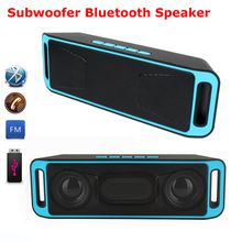 Portable Wireless Bluetooth Speaker Stereo Subwoofer TF USB FM Radio Built-in Mic Dual Speaker Super Bass Sound Speakers AUX 2024 - buy cheap