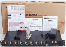ICON-tarjeta de sonido externa Umix 1010, interfaz de audio USB 2,0 con 10 entradas y 10 salidas, montable, vst 2024 - compra barato