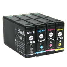 Full Ink 1Set 4 PCS  Ink Cartridge T7901 T7902 T7903 T7904 XL FOR Epson Pro WF-4630DWF 4640DTWF 2024 - buy cheap