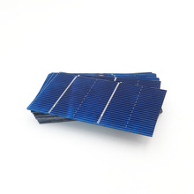 Painel solar 78x39mm diy, células solares policristalinas módulo fotovoltaico diy, carregador de bateria solar, pintura 0.54 watts 2024 - compre barato