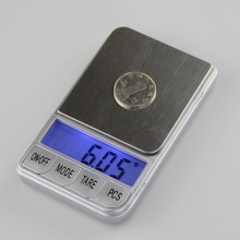 Báscula Digital electrónica de bolsillo para joyería, balanzas de alimentos de 2kg con pantalla LCD, balanza de peso, 2000g x 0,1g 2024 - compra barato