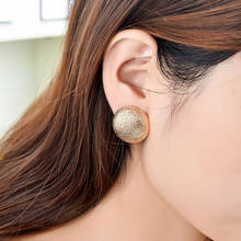 6pcs New Selling Women Circular Fashion Pattern Ear Clip Nightclub Wedding Party By Wearing Earrings 2024 - buy cheap