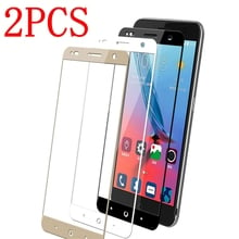 2PCS Full Cover Tempered Glass For ZTE Blade V7 Plus Screen Protector protective film For ZTE V7 Plus glass 2024 - buy cheap