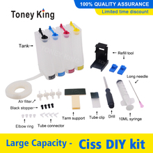 Continuous Ink Supply System CISS kit accessaries tank For HP74 75 Photosmart C4200 C4280 C4345 C4380 C4480 C4580 J5780 Printer 2024 - buy cheap