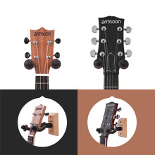 Suporte de gancho de violão, durável, montagem de parede, gancho cabide de guitarras, baixo, ukulele, acessórios de instrumentos de corda 2024 - compre barato