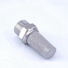 3/8"BSP Male Thread 304 Stainless Steel Tall Cylinder Pneumatic Silencer Muffler Connector Anticorrosion Antioxidation 2024 - buy cheap