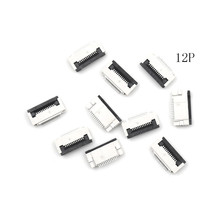 10 X FPC FFC 0.5mm Pitch 10 Pin Flip Type Flat Cable Connector Bottom Contact 6P 10P 12P 2024 - buy cheap