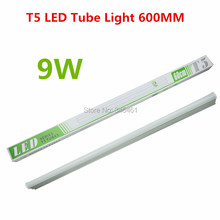 2X PVC Plastic 9W T5 LED Tube Light 110V 220V 240V 60CM Led T5 Lamp Led Wall Lamp Warm/ White Led fluorescent T5 for Living Room 2024 - buy cheap