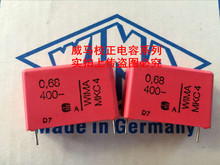 Capacitor alemão 2020, 10 ou 20 peças, wima mkc4 400v, 0.68uf 400v, 684 v, 680nf p: 27.5mm, capacitor de áudio, frete grátis 2024 - compre barato