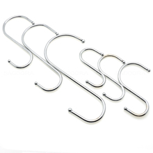 S Shaped Hooks Kitchen Hanging Hanger Storage Holders Organizer Household Home Essential 2024 - buy cheap