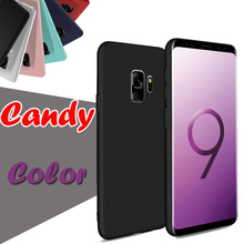 Suave TPU Gel Color caramelo mate contraportada para Samsung Galaxy S20 Ultra S10 E S9 S8 Note 10 PLUS 9 8 Pro silicona delgada funda 2024 - compra barato