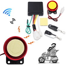 12V Scooter Universal Anti-theft Security System Motorcycle Alarm Remote Control Motorbike Alarm Engine Start 2024 - buy cheap