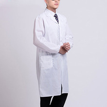Белая лабораторная куртка, костюм для студентов, студентов и взрослых, медицинская форма, одежда для работы медсестры, TC21 2024 - купить недорого