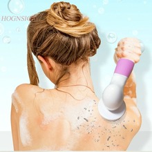 Electric Bath Brush Artifact Bathing Body Cleansing Tool Powerful Back Full Automatic Massage Towel Massager Supplies Hot Sale 2024 - buy cheap
