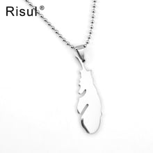 risul jewelry lucky feather charms mirror both faces polish diy Pendant stainless steel Pendants for women wholesale 50pcs 2024 - buy cheap