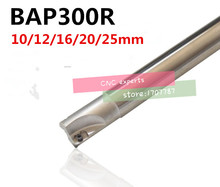 Bap 300r suporte de fresa facial, suporte para fresa indexável de 10mm 12mm 14mm 15mm 16mm 20mm 25mm para inserção apmt1135, suporte de ferramenta de fresa cnc, 150/200mm, 1 peça 2024 - compre barato
