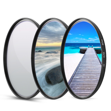 Lens Filter Set (ND8 CPL UV) Neutral Density + Polarizing + UV Protection Filter for 49mm 52mm 55mm 58mm 62mm 67mm 72mm 77mm 2024 - buy cheap