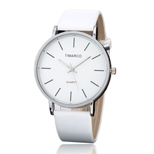 Minimalist Style White Fashion Watches Women Quartz Casual Leather Clock Simple Student Ladies Girls Wrist Watch 2019 Gift 2024 - buy cheap