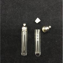 300pieces/lot 29x5mm tube glass vial pendant glass pendant glass bottle locket necklace pendant handmade jewelry findings 2024 - buy cheap