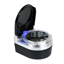 Portable Car Auto Ashtray with LED Light Smokeless Ashtray Cigarette Holder Auto Accessories Storage Cup Accessories 2024 - buy cheap