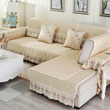 Многоразовый Европейский чехол для дивана, секционный чехол для дивана для гостиной, чехол для дивана, l-образный чехол для кресла, домашний текстиль 2024 - купить недорого