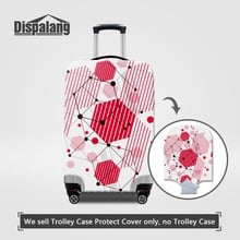 Dispalang Geometric Patterns Elastic Stretch Luggage Protective Covers For 18-32 Inch Travel Case Women Dust Rain Suitcase Cover 2024 - buy cheap