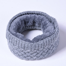 Winter Scarf Children Kids Women Cotton Scarf Ring Girls Boys Thickened Cashmere Collar Scarves Neck Knitted Scarf Wool Unisex 2024 - buy cheap
