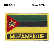 Adesivos personalizados para costura e arte em tecido de retalhos, bandeira de moçambiente, faça você mesmo, com ferro 2024 - compre barato