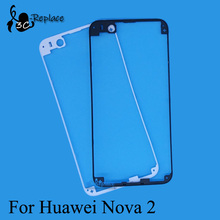 Для Huawei Nova 2 PIC-AL00 PIC-L09 PIC-L29, передняя часть корпуса шасси плиты ЖК дисплей лицевой панели рамки (без дисплей) пластик 2024 - купить недорого