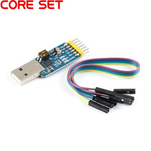 Módulo de conversión Serial multifunción 6 en 1, módulo de conversión USB CP2102 a TTL RS232, USB TTL a RS485, con Cable 2024 - compra barato