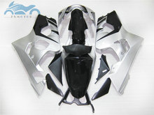 ABS plastic Fairing kits for SUZUKI 2004 2005 GSXR600 R750 sports fairings kit 04 05 GSXR750 GSXR 600 K4 K5 silver ZT36s 2024 - buy cheap