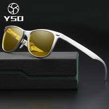 YSO Fashion Women Night Vision Glasses Men Yellow Lens Polarized Night Vision Goggles For Car Driving Anti Glare Glasses 8559 2024 - buy cheap