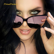 2020 Fashion Luxury Cat Eye Frame Sunglasses Women Men Driving Vintage Round Oversized Sun Glasses Brand Designer UV400 2024 - buy cheap