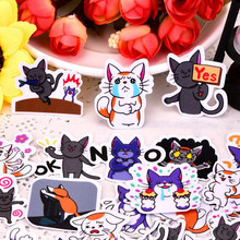 40pcs Creative kawaii Self-made cats animals Stickers/ phone Stickers /Decorative Sticker /DIY Craft Photo Albums/Waterproof 2024 - buy cheap