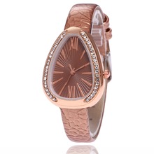 2018 Fashion Women Watches Triangular Dial Quartz Watch Leather Luxury Brand Watch for Woman Clock Relogio Feminino Montre Femme 2024 - buy cheap
