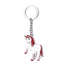 Animal Horse Pendant For Girls Children Kids Enamel Cartoon Unicorn Animal Key Chain Unicorn Charms Bag Accessory Women  2024 - buy cheap