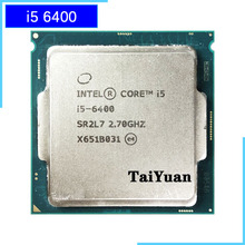 Процессор Intel Core i5-6400 i5 6400 2,7 ГГц четырехъядерный четырехпоточный Процессор 6 Мб 65 Вт LGA 1151 2024 - купить недорого
