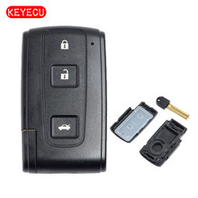 Keyecu умный пульт дистанционного управления чехол 3 кнопки для Toyota AVENIS CROWN PRIUS VERSO RAV 4 2024 - купить недорого