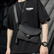 Fashion Trend Men Messenger Bag Pack Nylon Waterproof Casual Men's Shoulder Bag Black Functional Zipper Bag Crossbody for Male 2024 - buy cheap