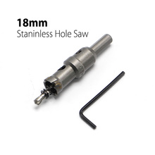 High Quality 18mm 0.71" Hard Alloy Metal Hole Saw Core Drill Bit  Drill Bit for Metal Working Universal Type 2024 - buy cheap