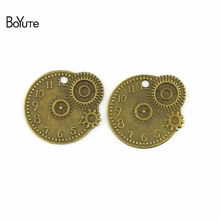 Atacado de relógios antigos de bronze banhado a prata boyute (100 tamanhos) 20*23mm para fazer joias 2024 - compre barato