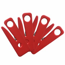 New Hot 10 Pcs Seatbelt Cutter Seat Belt Guard Safety Knife Emergency Rescue Tool Color Red 2024 - buy cheap