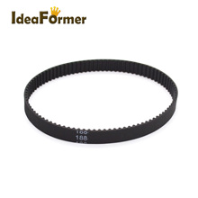 GT2 2GT Closed Loop Timing Belt width 6mm Pulley Length 160 188 200 610 2270 mm 3D Printer Parts Closed Loop Rubber Synchronous 2024 - buy cheap