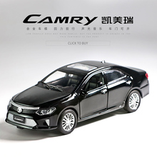 1/32 carrinhos de brinquedo e veículos toyota camry modelo de carro com som e luz coleção de brinquedos para meninos crianças presente 2024 - compre barato