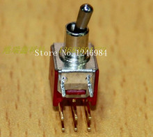 [SA]TS-7 interruptor de conmutación pequeño, doble chapado en oro, dos tramos curvados M5.08, Q22 Deli Wei 2MD1, 50 Uds./lote 2024 - compra barato