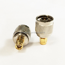 1PC  N  Male Plug to  RP-SMA  Male Plug   RF Coax Adapter convertor  Straight  Nickelplated  NEW wholesale 2024 - buy cheap