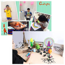 3D Ручка LED экран DIY 3D печать ручка креативный подарок игрушка для детей Дизайн Рисование для школы 3D карандаш гаджет 2024 - купить недорого