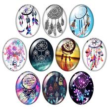 Dream catchers Dream come true 13x18mm/18x25mm/30x40mm mixed Oval photo glass cabochon demo flat back Jewelry findings TB0012 2024 - buy cheap