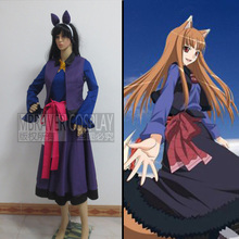 Freeshipping Holo Cosplay (2nd) from Spice and Wolf as Halloween Christmas cosplay costume 2024 - buy cheap